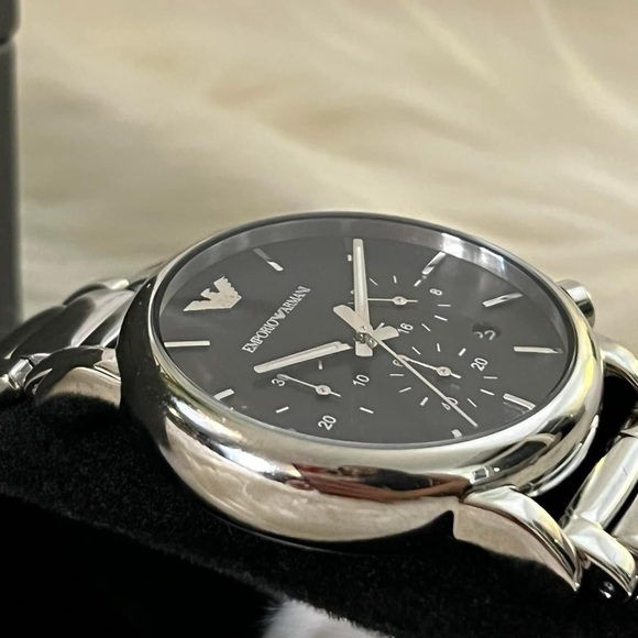Emporio Armani Men’s Chronograph Steel Watch
Case Size:41mm
Brand new original - Picture 5 of 10